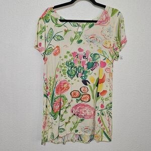 Hula Moon by Jams World tunic dress size large